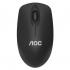 AOC USB Wireless mouse { 1600 DPI / 2.4 GHz wireless / ambidextrous design / micro receiver adapter } MS320